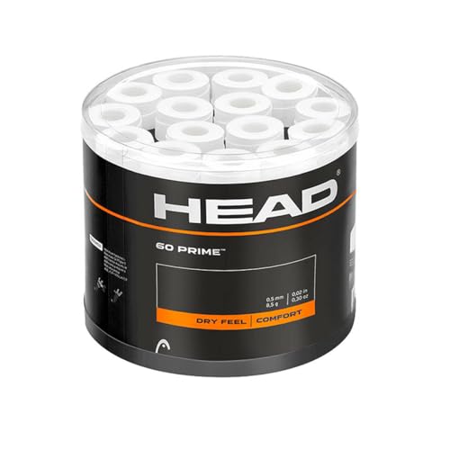 HEAD 60 Prime Overgrip, weiß, Einheitsgröße von HEAD