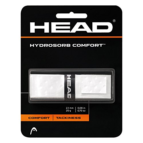HEAD Unisex-Erwachsene Hydrosorb Comfort Griffband, White, Einheitsgröße von HEAD