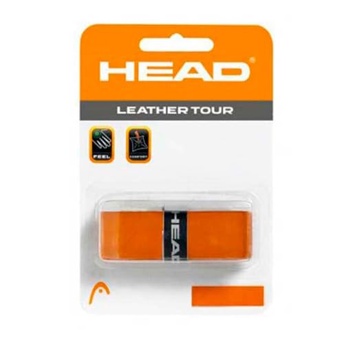 HEAD Unisex – Erwachsene Leather Tour Griffband, Brown, One Size von HEAD