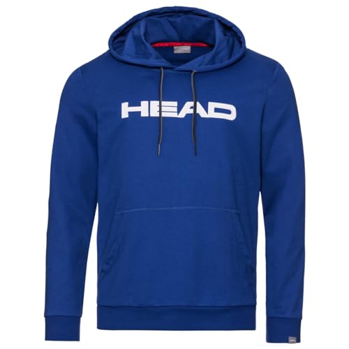 HEAD CLUB BYRON Hoodie Men, royalblau/weiß, S von HEAD
