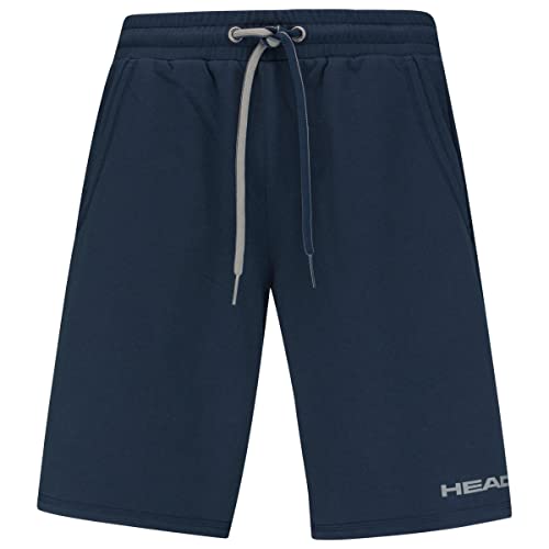 HEAD Jungen Club Jacob Bermudas B, Blau, 164 Blusen & T-Shirts, Blau, XS EU von HEAD