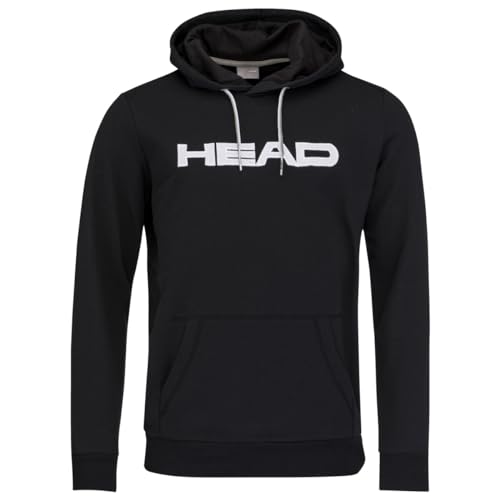 HEAD CLUB BYRON Hoodie Men, schwarz, 2XL von HEAD
