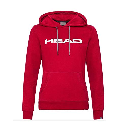 HEAD CLUB ROSIE Hoodie Women, rot/weiß, XS von HEAD