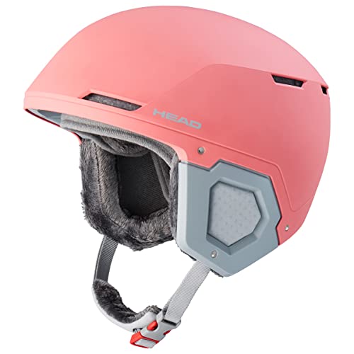 HEAD Unisex – Adult COMPACT Ski-und Snowboardhelm Skihelm, rosa, M/L von HEAD