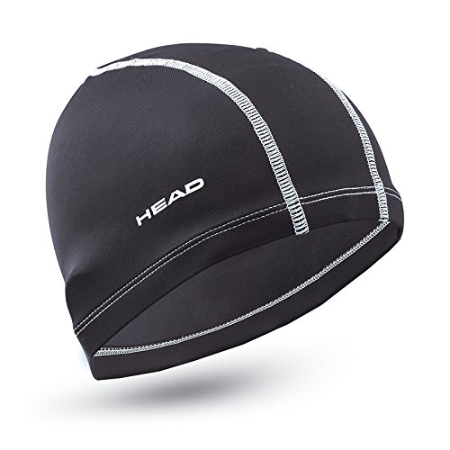 HEAD Cap Lycra, Unisex, Cap Lycra, Schwarz, Einheitsgröße von HEAD