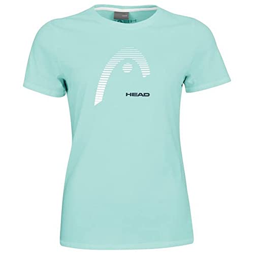 HEAD Damen Club Lara T-shirt W Blusen T Shirts, Mint, L EU von HEAD