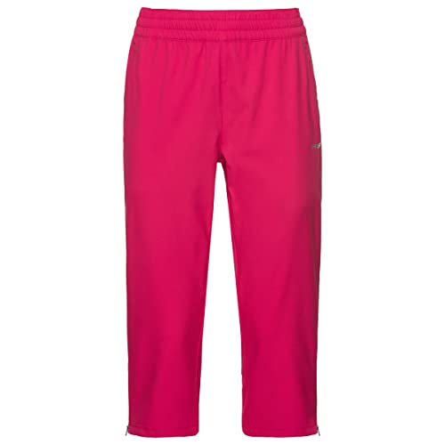 HEAD CLUB 3/4 Pants W, rot, L von HEAD