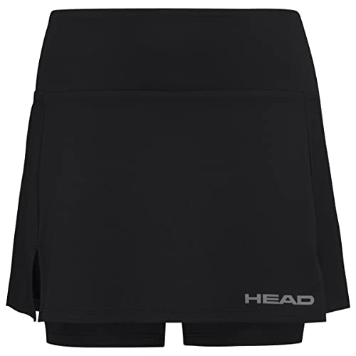 HEAD Damen Club Basic W Skirts, Schwarz, XL EU von HEAD
