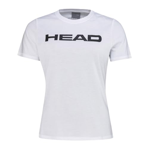 HEAD CLUB BASIC T-Shirt Damen, weiß, XL von HEAD
