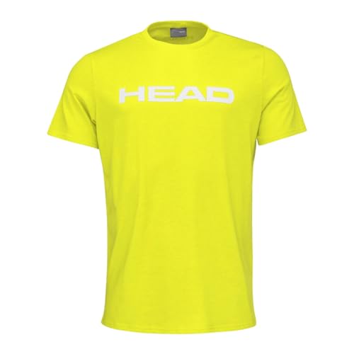 HEAD CLUB BASIC T-Shirt Herren, gelb, L von HEAD