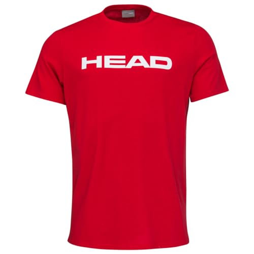 HEAD CLUB BASIC T-Shirt Herren, rot, 3XL von HEAD