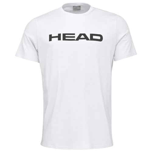 HEAD CLUB BASIC T-Shirt Herren, weiß, S von HEAD