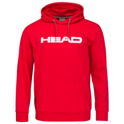 HEAD CLUB BYRON Hoodie Men, rot, M von HEAD