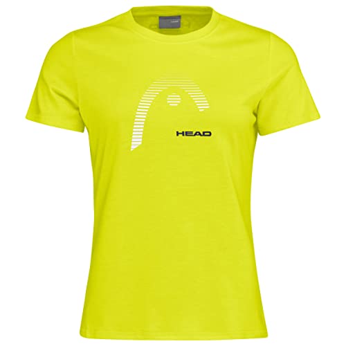 HEAD CLUB LARA T-Shirt W, gelb, S von HEAD