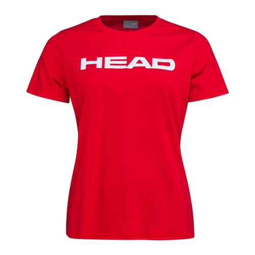 HEAD CLUB LUCY T-Shirt W, rot, XS von HEAD