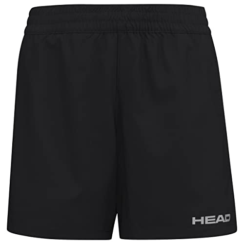 HEAD Damen Club Shorts W Hosen, Schwarz, M EU von HEAD