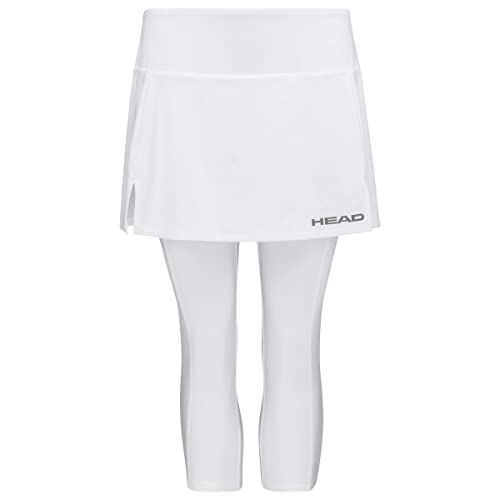 HEAD CLUB 3/4 Tights Skort Women, weiß, XS von HEAD