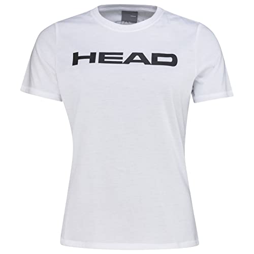 HEAD Damen Club Lucy T-Shirt W Blusen & T, Weiss, XS von HEAD