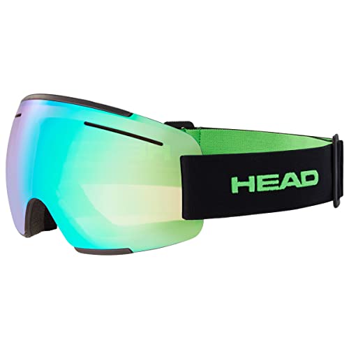 HEAD F-LYT Skibrille, Grün/Schwarz, M von HEAD