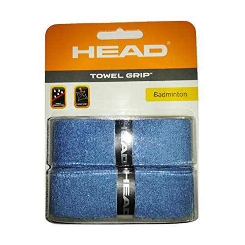 HEAD Frottee-Grip Griffband 2er Packung (blau) von HEAD