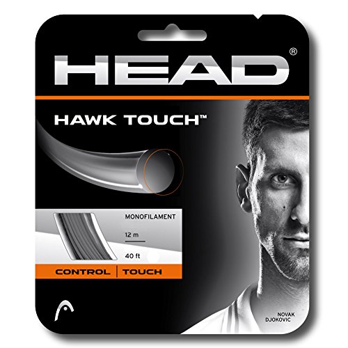 HEAD Unisex-Erwachsene Hawk Touch Set Tennis-Saite, Anthracite, 18 von HEAD