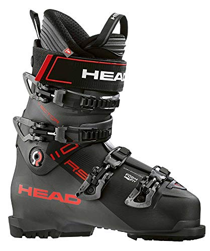 HEAD Herren Vector 110 RS Skischuhe, Black-Anthracite-red, 27.5 | EU 43 von HEAD