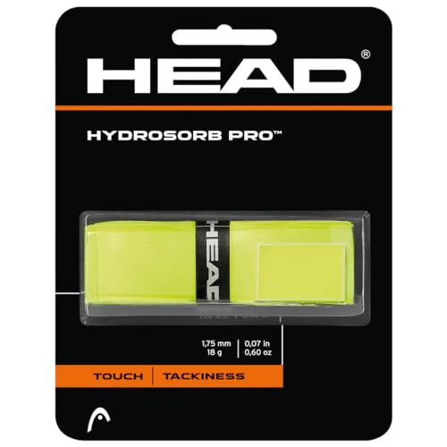 HEAD Unisex-Erwachsene Hydrosorb Pro Griffband, Yellow, Einheitsgröße von HEAD