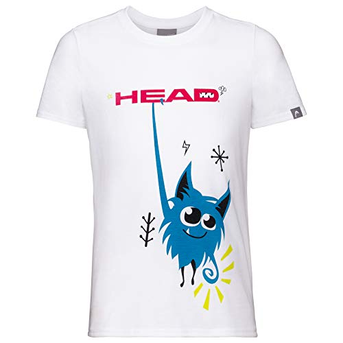 HEAD Jungen Novak T-Shirt, weiß, X-Large von HEAD