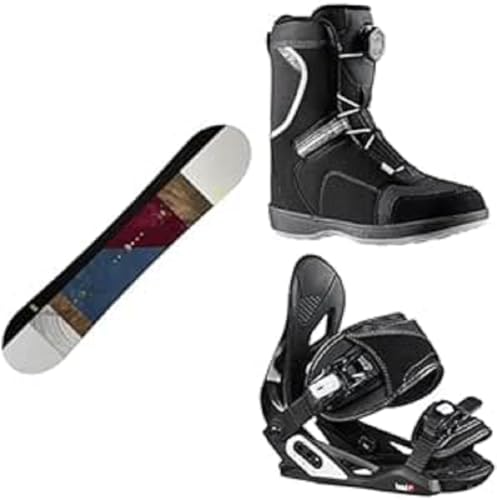 HEAD Junior Snowboard Ausrüstung: Rowdy Junior Snowboard + JR BOA Snowboardboots + P JR Snowboard-Bindung von HEAD