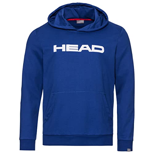 HEAD CLUB BYRON Hoodie JR, royalblau/weiß, 128 von HEAD