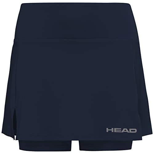 HEAD CLUB Basic Skort Girls, blau, 152 von HEAD