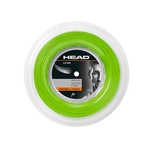 HEAD Unisex-Erwachsene Lynx Rolle Tennis-Saite, Green, 16 von HEAD