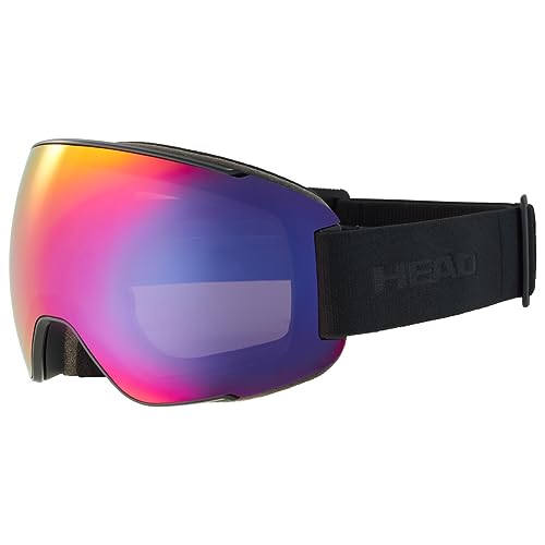 HEAD Magnify 5K Pola Ski- und Snowboardbrille, Violet/Schwarz, One Size von HEAD