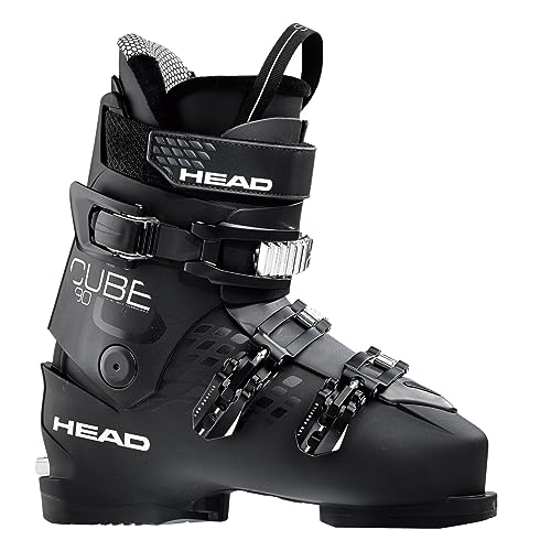 HEAD Men's CUBE3 90 Skischuh Herren, schwarz/anthrazit, 27.0 (EU 42) von HEAD