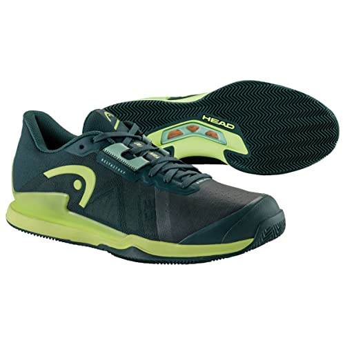 HEAD Men's Sprint Pro 3.5 Clay Men Tennisschuh, waldgrün/hellgrün, 38.5 von HEAD