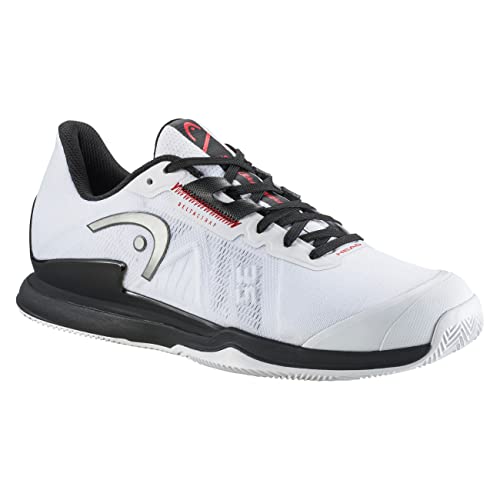 HEAD Men's Sprint Pro 3.5 Clay Men WHBK Tennisschuh, Weiss/schwarz, 45 von HEAD