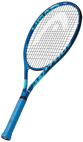 HEAD Metallix Attitude Elite Blue Tennisschläger – vorbespannter Tennisschläger für Erwachsene, leicht, mittlere Kopfgröße für eine Mischung aus Kraft und Kontrolle von HEAD