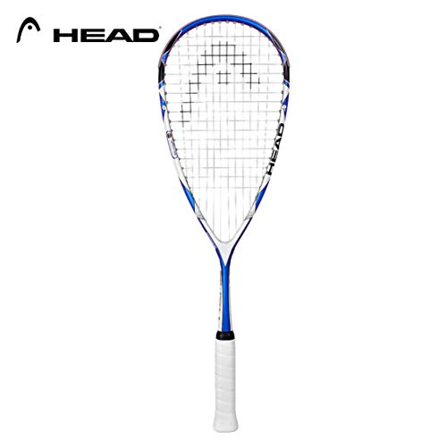 HEAD Microgel 125 Squashschläger Größe 100, blau-weiß von HEAD