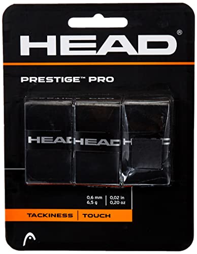 HEAD Unisex-Erwachsene Prestige Pro Griffband, Black, Einheitsgröße von HEAD