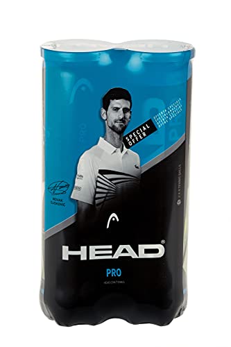 HEAD Pro Tennisbälle, Unisex, 571721, gelb, one Size von HEAD