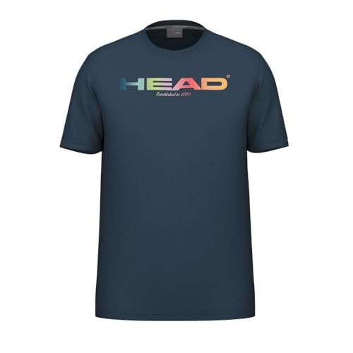 HEAD Rainbow T-Shirt Men, Navy von HEAD