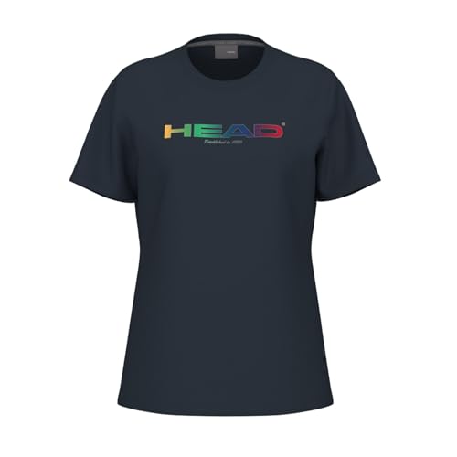 HEAD Rainbow T-Shirt Women, Navy von HEAD