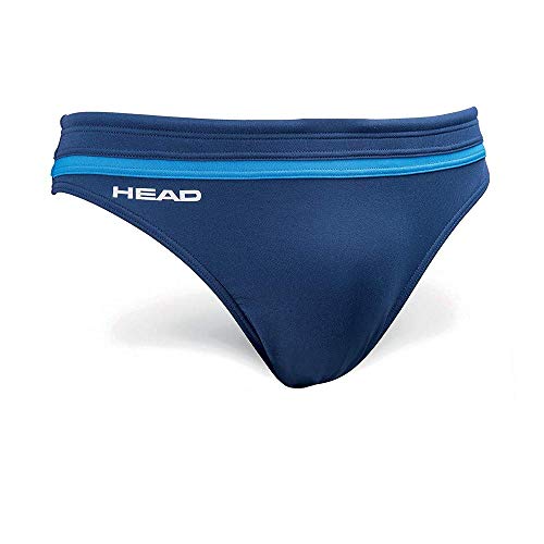 HEAD SWS Yale 7 Man Pbt Badeanzug, Herren S Marine - hellblau- Marineblau von HEAD