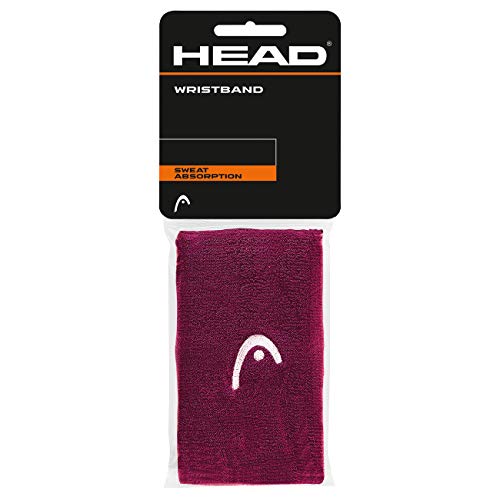 Head Schweißbänder 5" Wristband 2er Pack, purple von HEAD