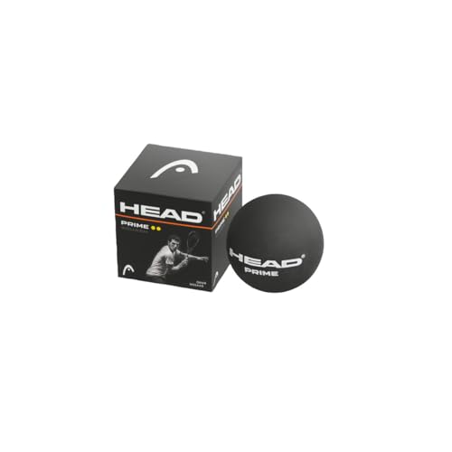 HEAD Prime Squashball, schwarz, 12 Bälle von HEAD