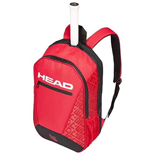 HEAD Unisex-Erwachsene Core Backpack Tennistasche, red/black, Einheitsgröße von HEAD