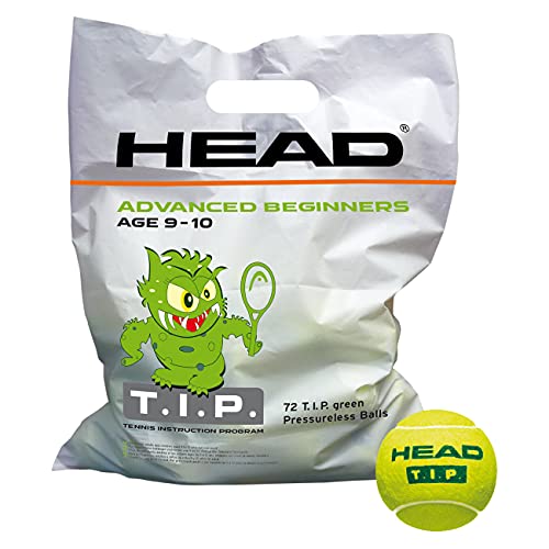 HEAD Tip grün Tennisball, Gelb, Einheitsgröße von HEAD