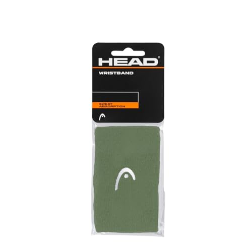 HEAD Unisex-Adult 5 Schweißband, HellGrün, One Size von HEAD