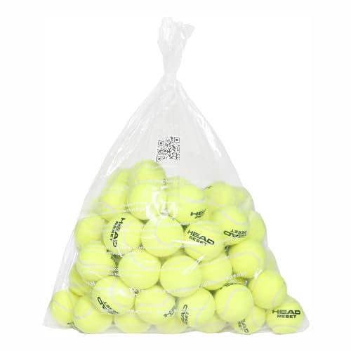 HEAD Unisex-Adult 72B Reset-Polybag Tennisball, Gelb, One Size von HEAD