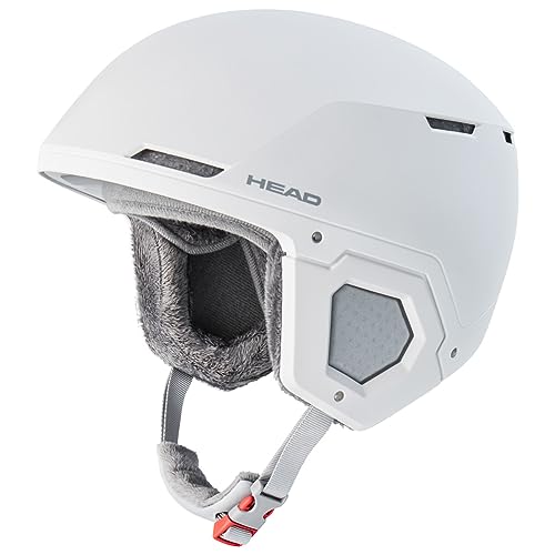 HEAD Unisex – Adult COMPACT W Ski-und Snowboardhelm, weiß, M/L von HEAD